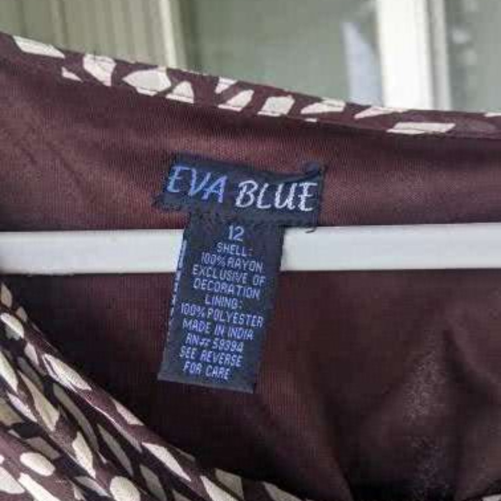 EVA BLUE DRESS - Picture 8 of 9